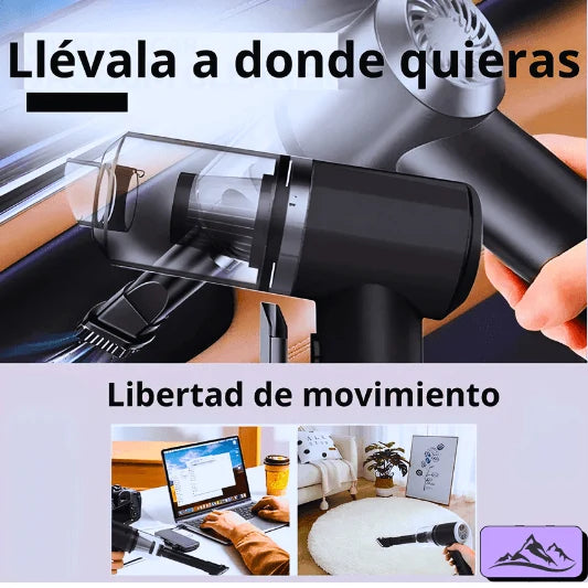 VacuGo Mini 2X1 - Auto Limpio en Minutos