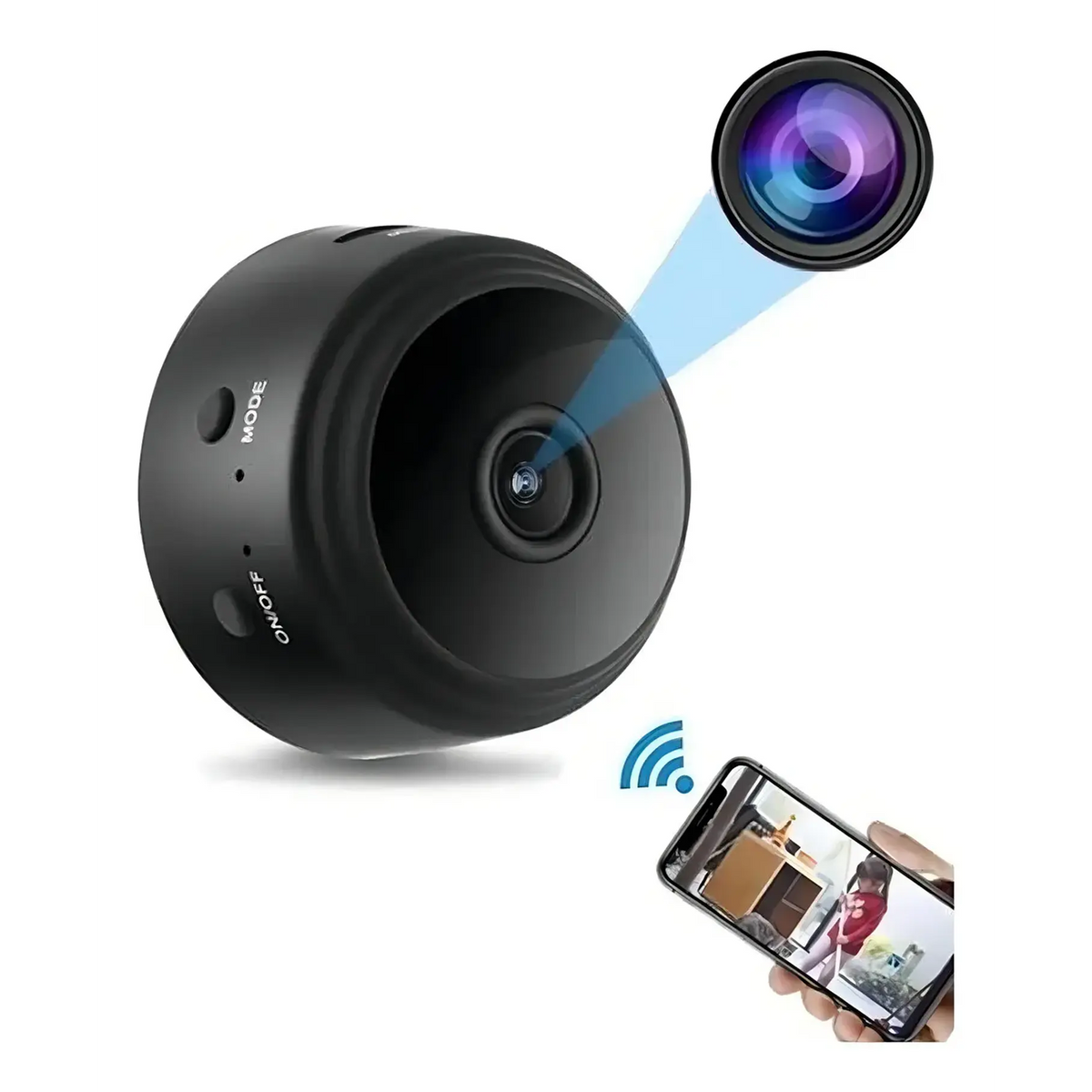 NanoWatch Cam 2X1 - Vigila Tu Hogar Desde Donde Estés