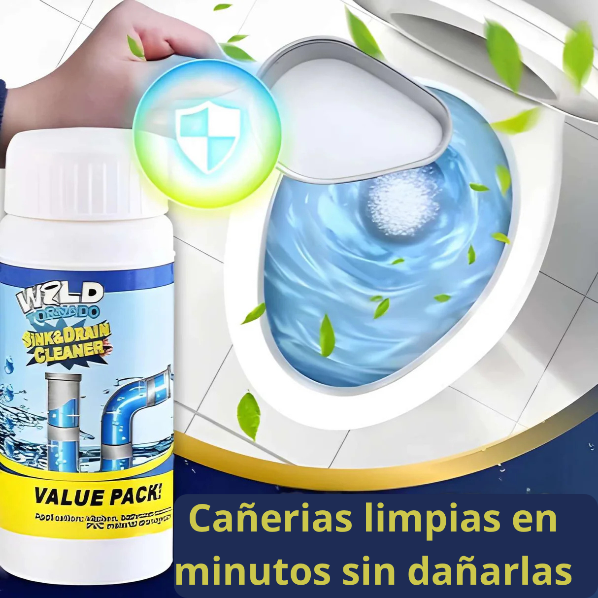 Destapador De Cañerias Wild Tornado