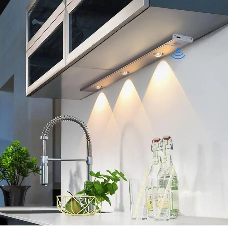 NightGlow Pro - Barra Led 50 cms - Luz que se enciende sola cuando la necesitas