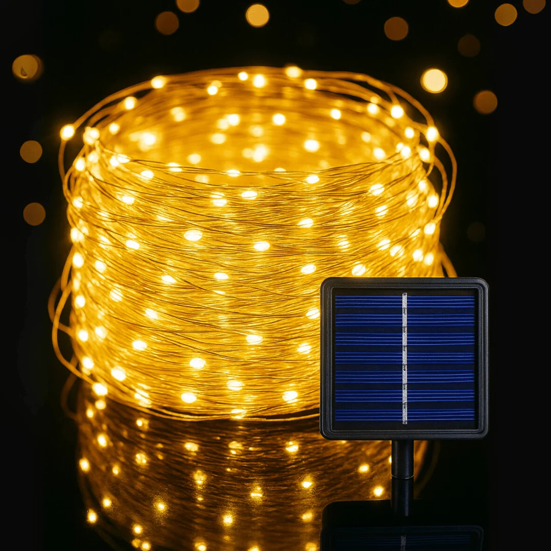 LumaVine Solar 2X1 - Decora Sin Cables ni Enchufes