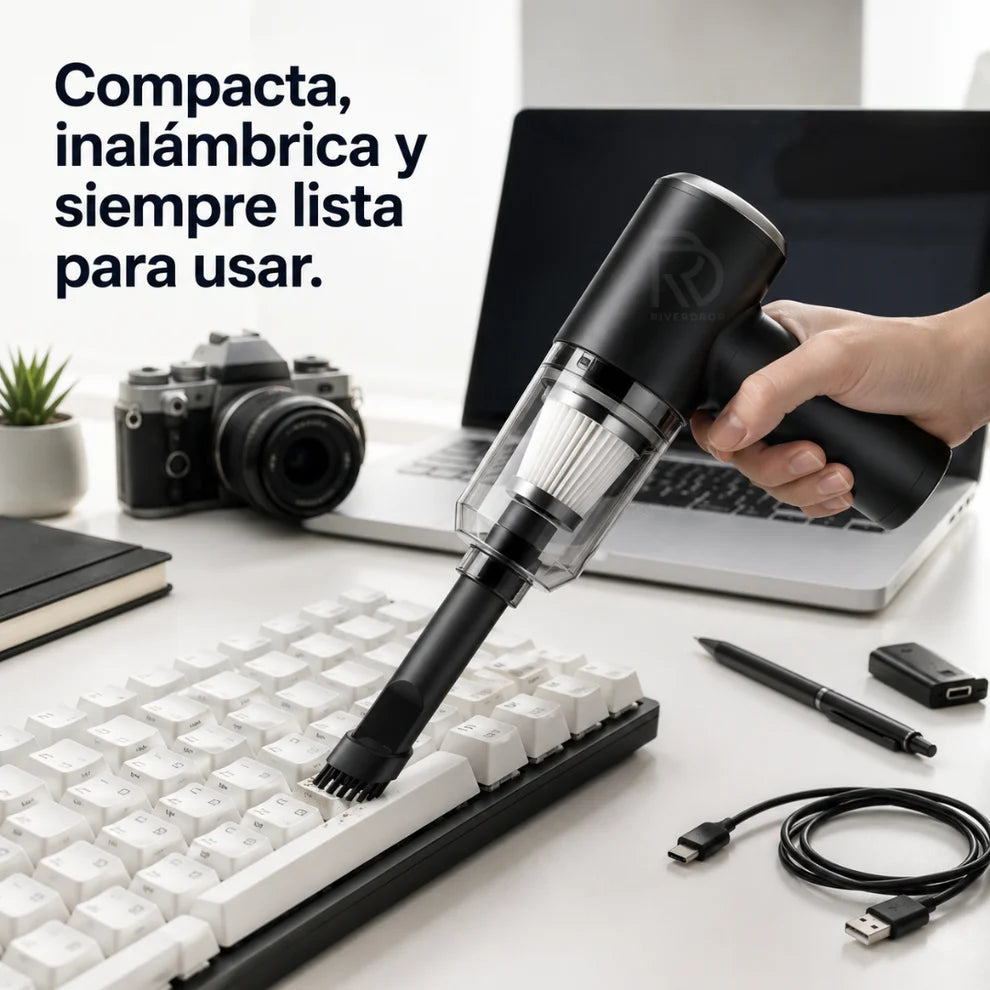 VacuGo Mini 2X1 - Auto Limpio en Minutos