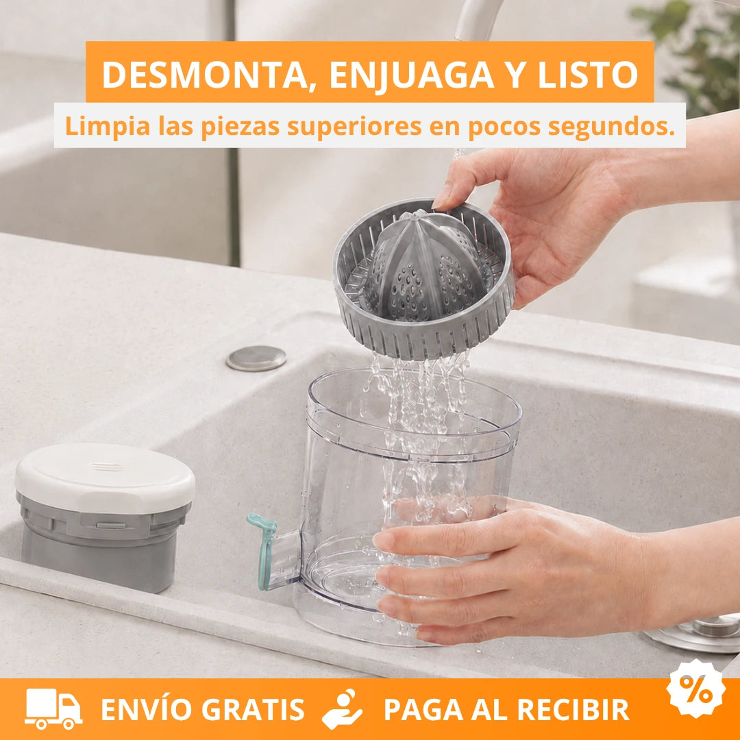 CitrusGo-Exprimidor eléctrico recargable