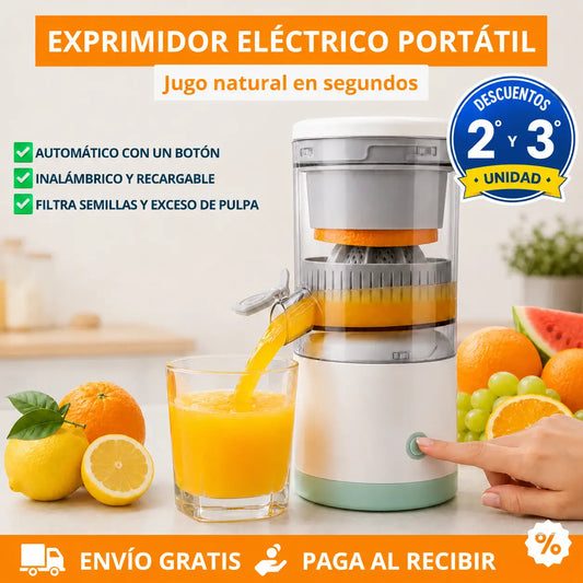 CitrusGo-Exprimidor eléctrico recargable